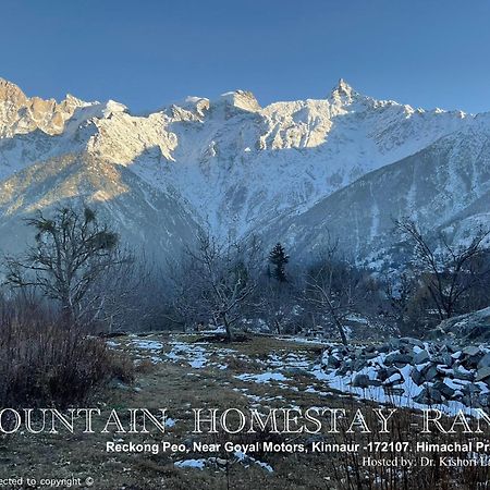 Mountain Home Stay -Rang, At Reckong Peo - Kalpa, Near Goyal Motors, Way To Petrol Pump At Itbp Quarters Exteriér fotografie